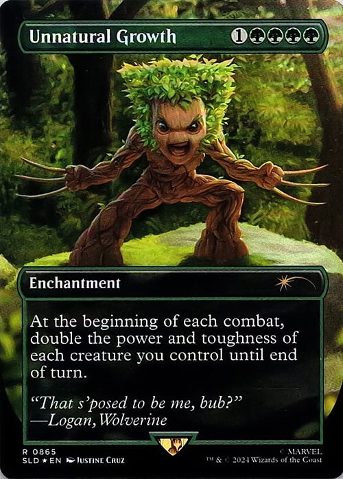 Unnatural Growth Card Front