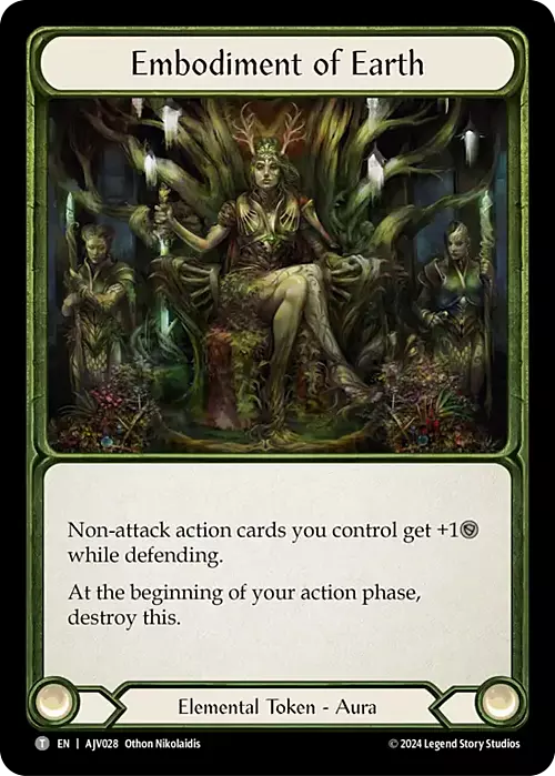 Incarnazione della Terra Card Front