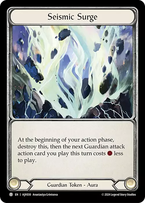 Seismic Surge Card Front