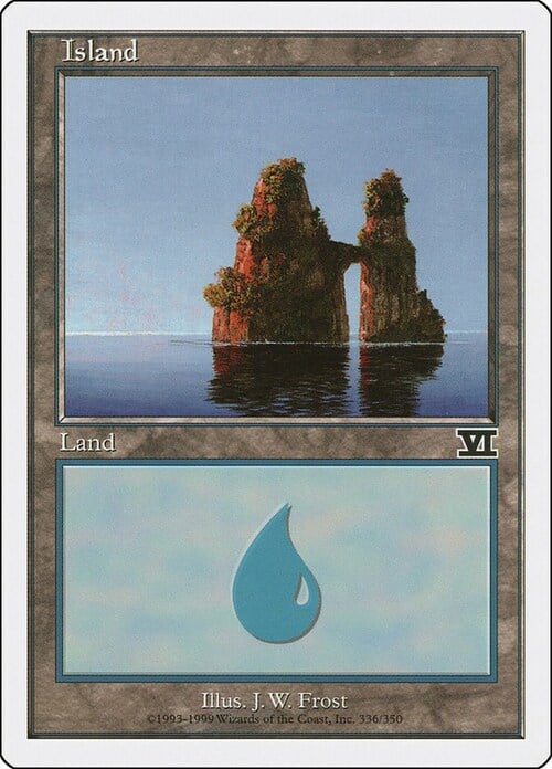 Island Card Front