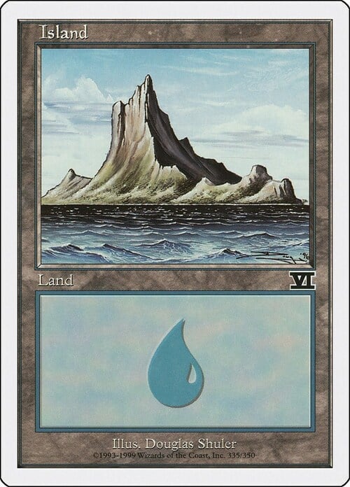 Island Card Front