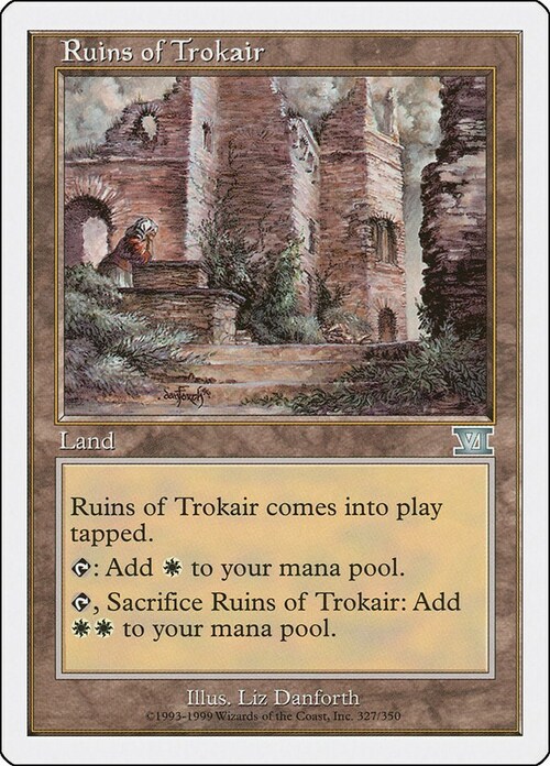 Ruins of Trokair Card Front