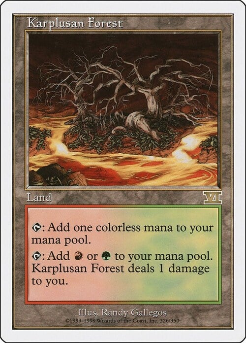 Karplusan Forest Card Front