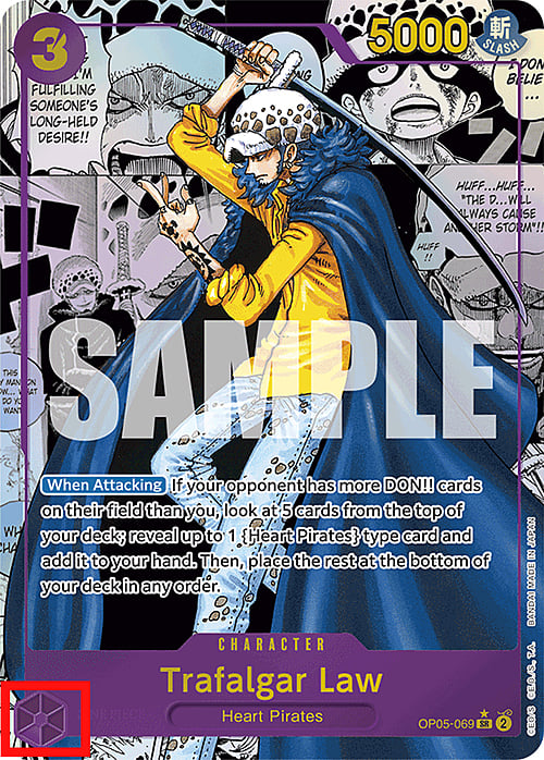 Trafalgar Law Card Front