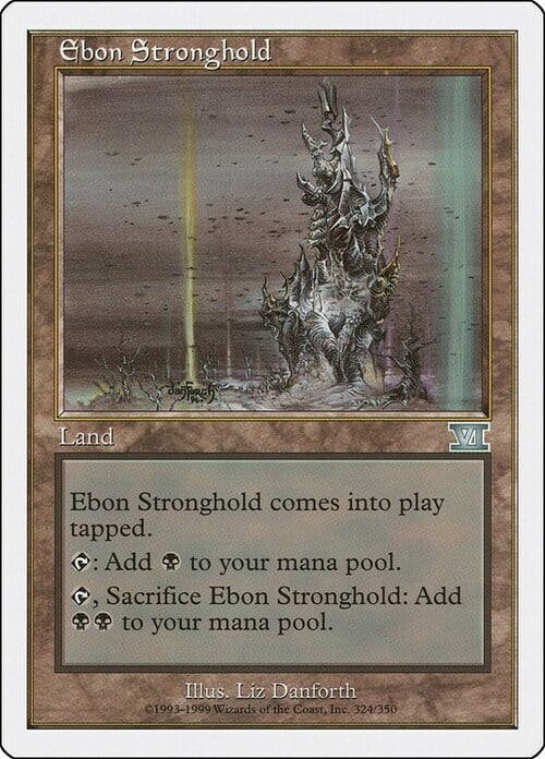 Ebon Stronghold Card Front