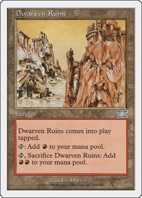 Dwarven Ruins Card Front