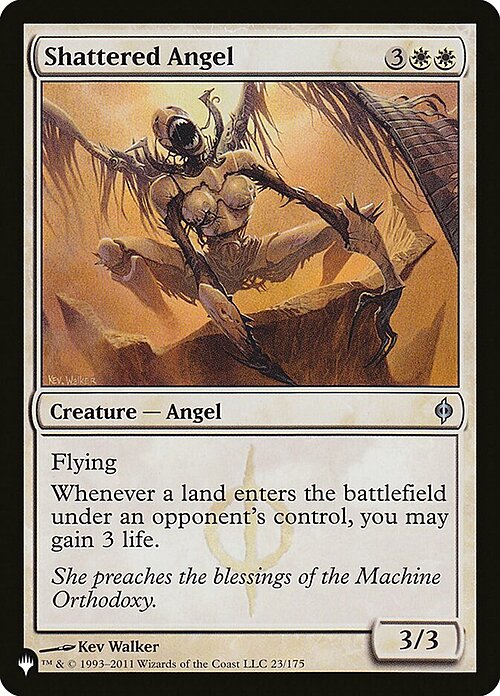 Shattered Angel Card Front