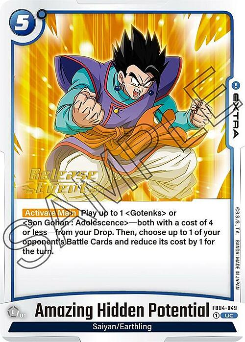 Amazing Hidden Potential Card Front