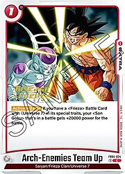 Arch-Enemies Team Up · Pre-Release Stamped FB04-024