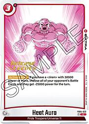 Heat Aura · Pre-Release Stamped FB04-023