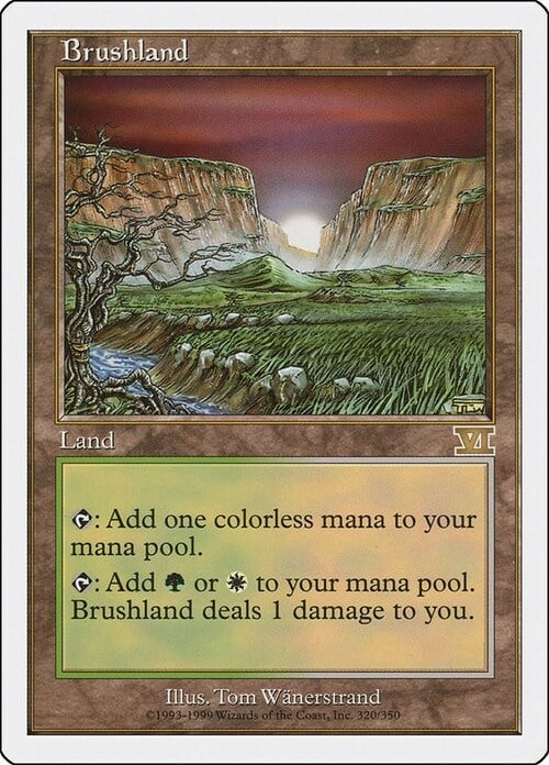 Brushland Card Front