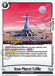 New Planet Tuffle · Pre-Release Stamped FB04-126