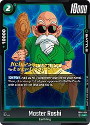 Master Roshi · Pre-Release Stamped FB04-054