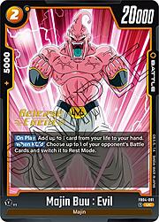 Majin Buu : Evil · Pre-Release Stamped FB04-091