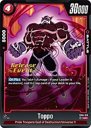 Toppo · Pre-Release Stamped FB04-016