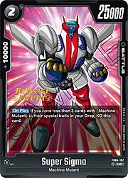 Super Sigma · Pre-Release Stamped FB04-107