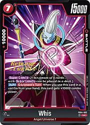 Whis · Pre-Release Stamped FB04-002