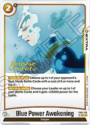 Blue Power Awakening · Pre-Release Stamped FB02-136