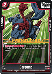 Bergamo · Pre-Release Stamped FB02-025