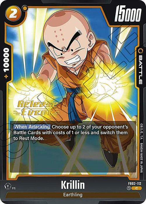 Krillin Card Front