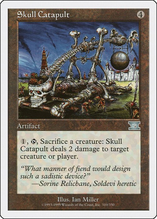 Skull Catapult Card Front