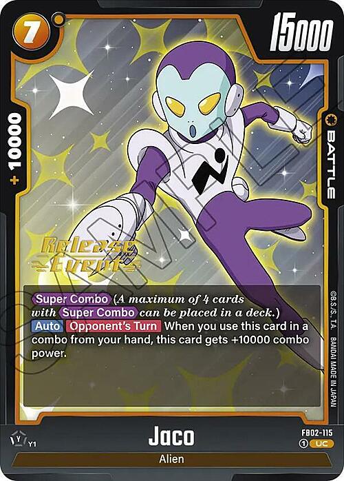 Jaco Card Front