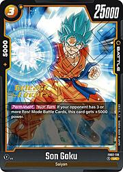 Son Goku · Pre-Release Stamped FB02-118