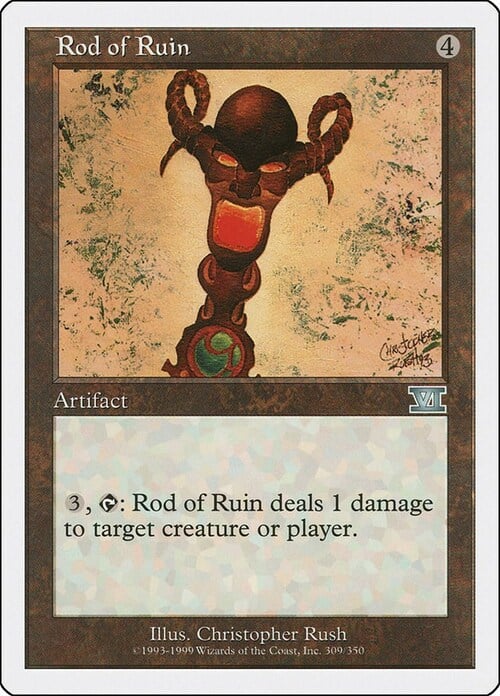 Rod of Ruin Card Front
