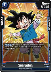 Son Goten · Pre-Release Stamped FB02-052