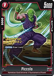 Piccolo · Pre-Release Stamped FB02-022