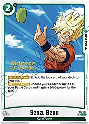Senzu Bean · Pre-Release Stamped FB02-103