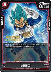 Vegeta · Pre-Release Stamped FB02-024
