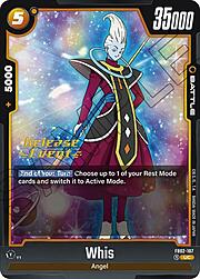 Whis · Pre-Release Stamped FB02-107