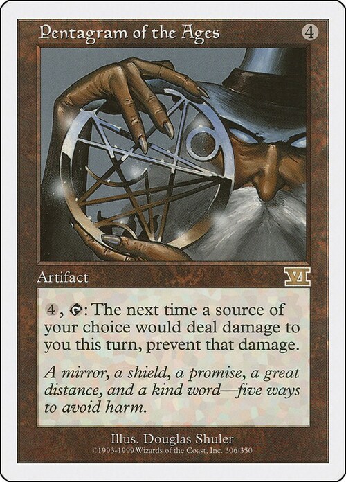 Pentagram of the Ages Card Front