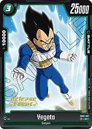 Vegeta · Pre-Release Stamped FB02-097