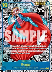 Buggy · Manga Panel Alternate Art | Secret Rare OP09-051