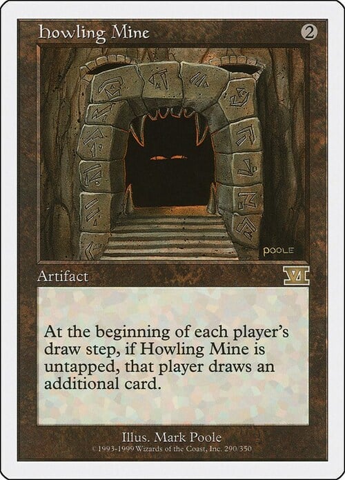 Howling Mine Card Front