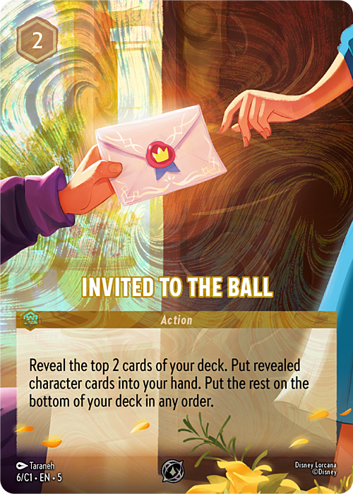 Invited to the Ball Card Front