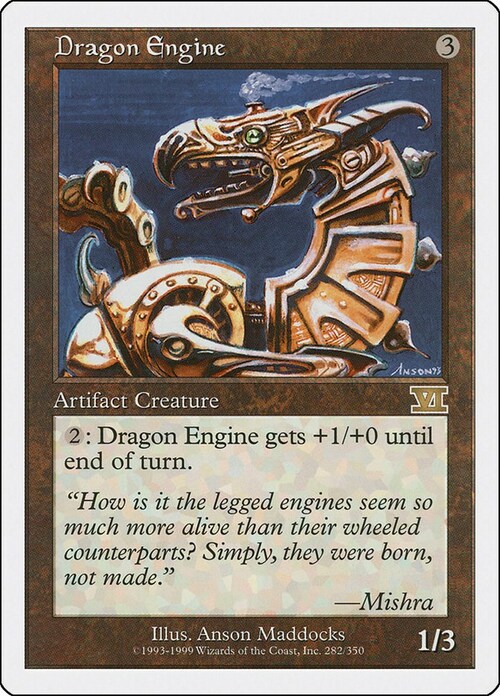 Drago Meccanico Card Front