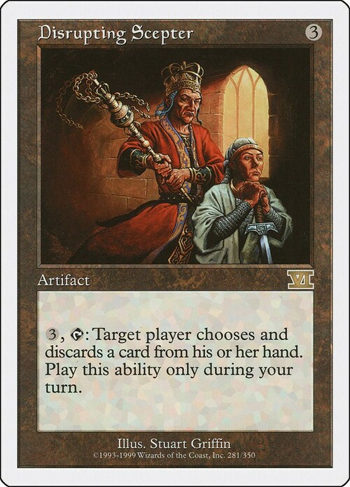 Disrupting Scepter Card Front