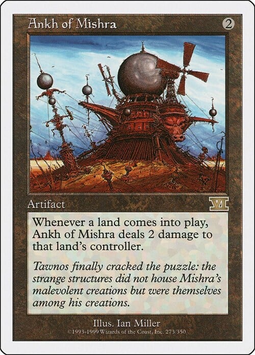 Ankh of Mishra Card Front