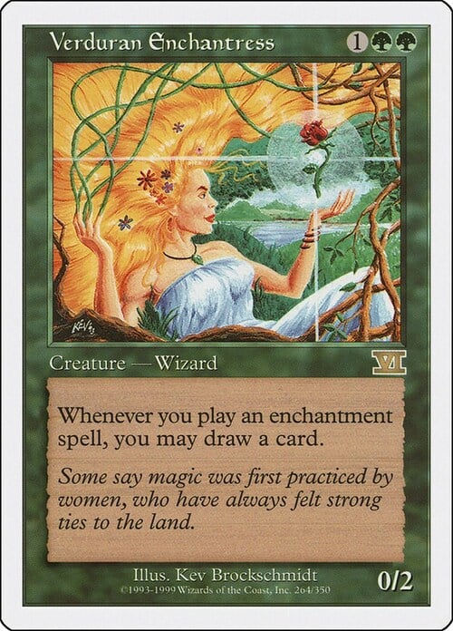 Verduran Enchantress Card Front