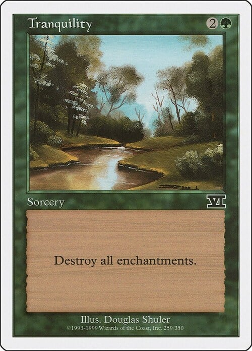 Tranquility Card Front