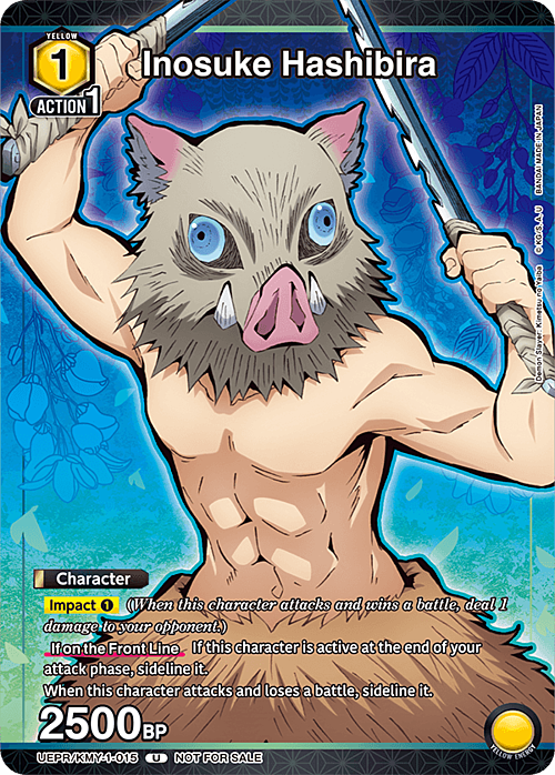 Inosuke Hashibira Card Front