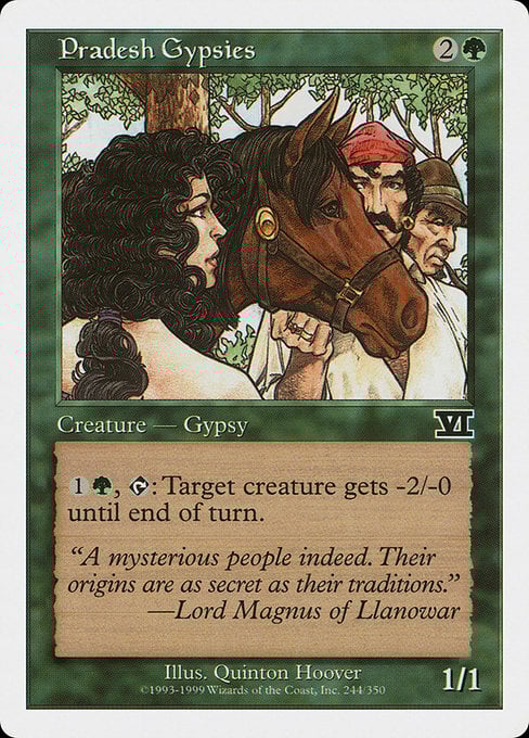 Pradesh Gypsies Card Front