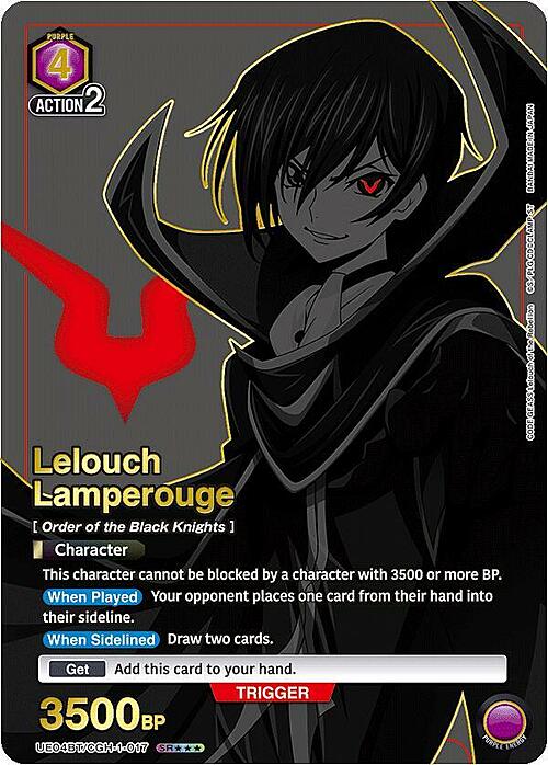 Lelouch Lamperouge Card Front