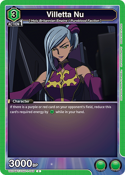 Villetta Nu Card Front