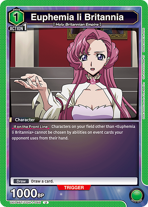 Euphemia li Britannia Card Front