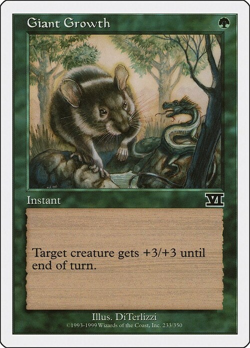 Giant Growth Card Front