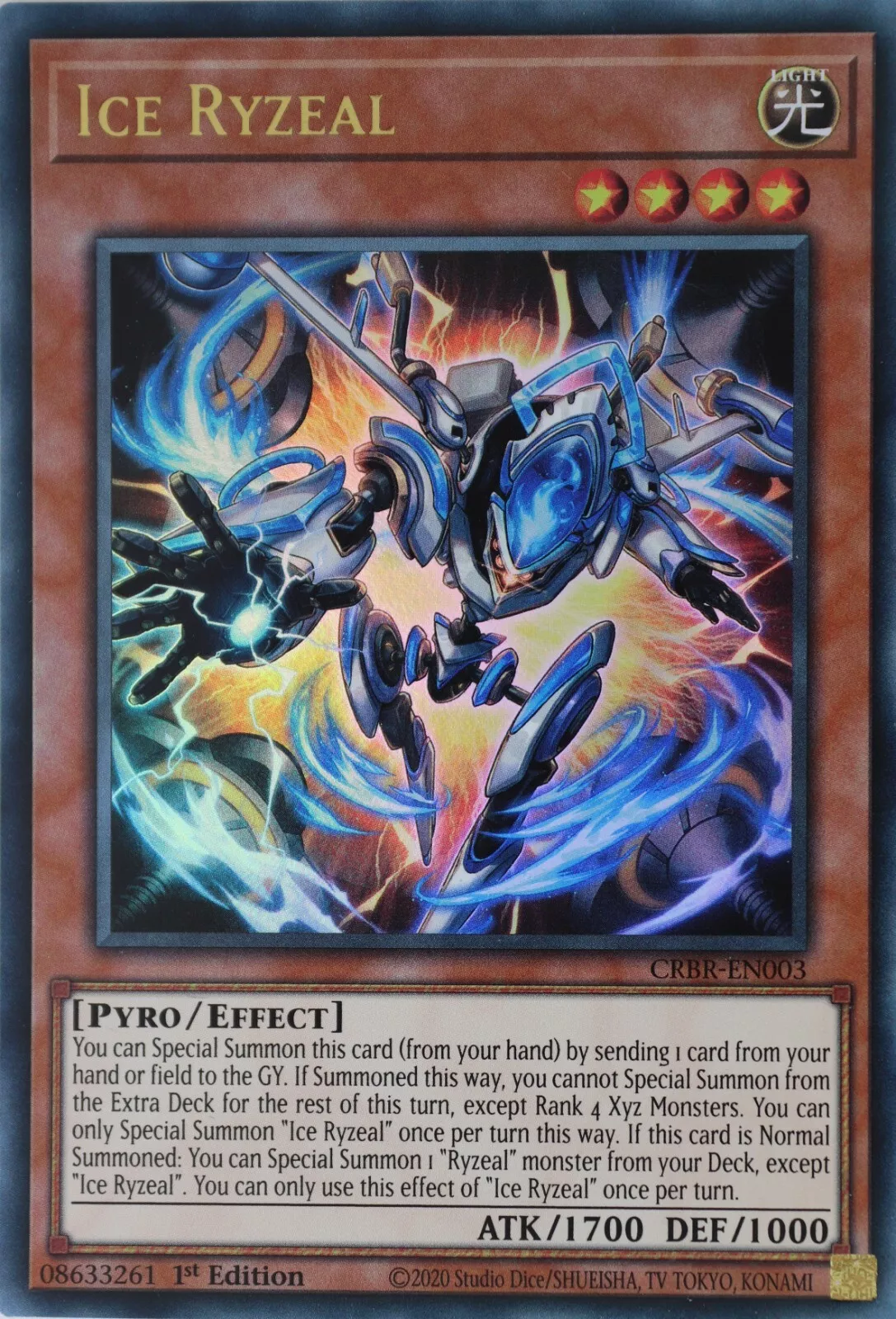 Ice Ryzeal Crossover Breakers | Yu-Gi-Oh! | CardTrader